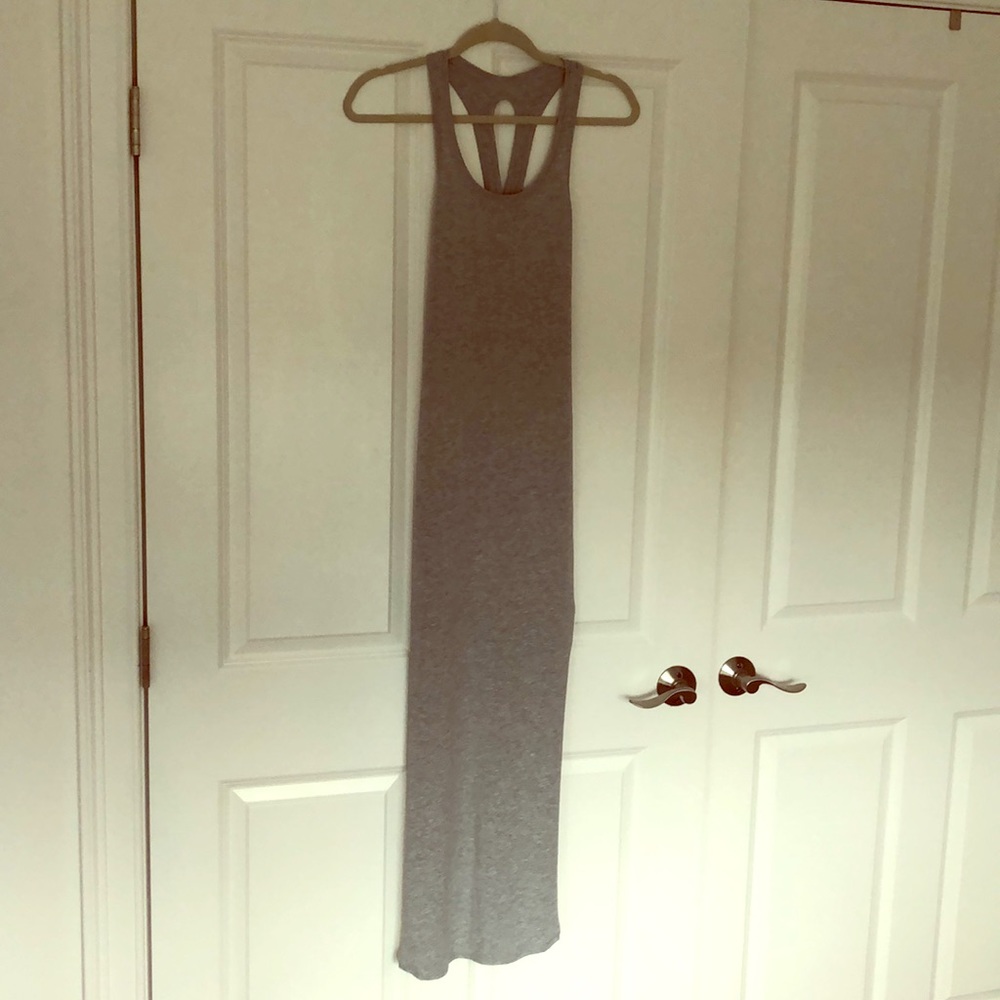 Lululemon heather gray long dress - never worn!